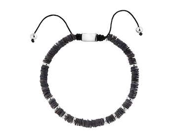 Stainless Steel Bracelet with Shell