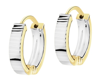 Zlaté náušnice - kroužky