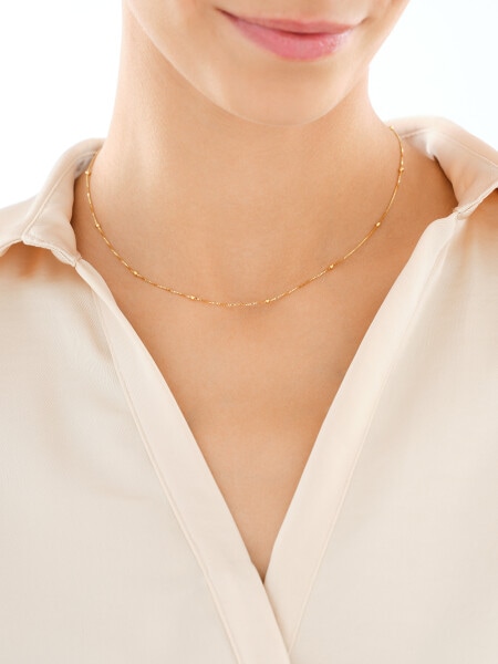 Naszyjnik srebrny - kulki