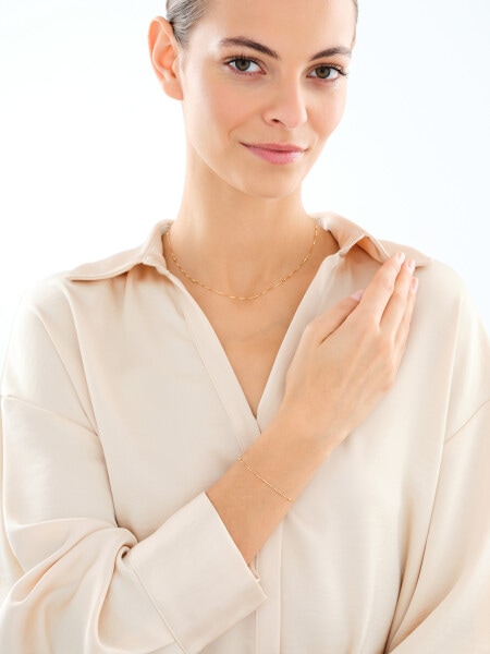 Naszyjnik srebrny - kulki