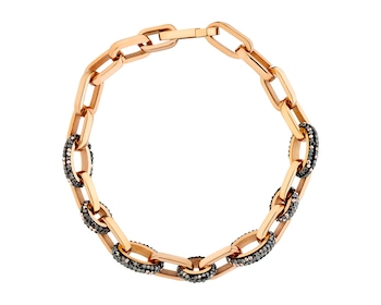 Stainless Steel Bracelet with Marcasite