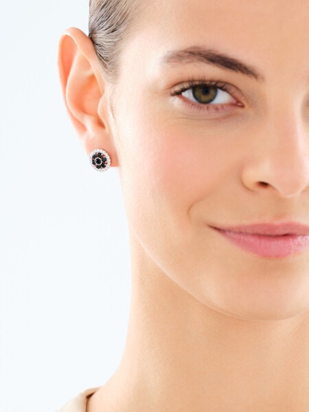 Kolczyki srebrne z cyrkoniami