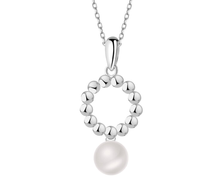 Zawieszka srebrna z perłą