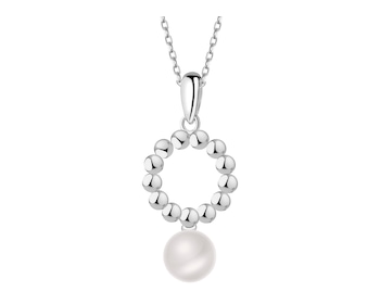 Zawieszka srebrna z perłą
