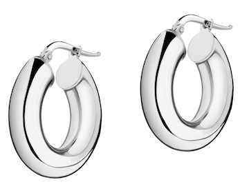 Kolczyki srebrne - koła