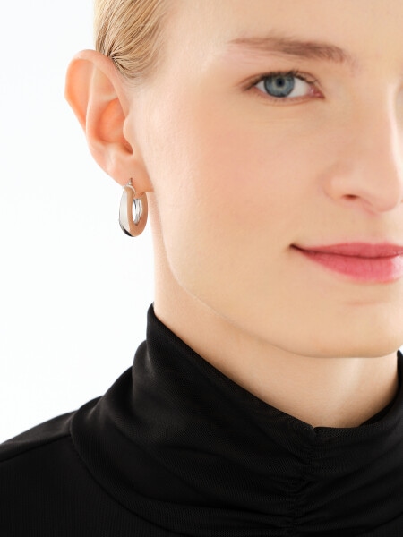 Kolczyki srebrne - koła