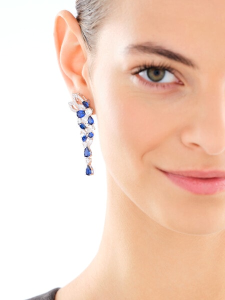 Kolczyki srebrne z cyrkoniami