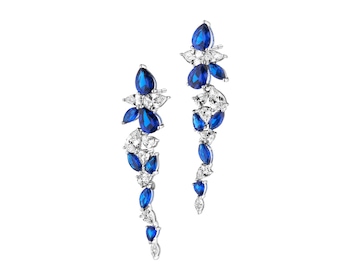 Stříbrné náušnice se zirkony