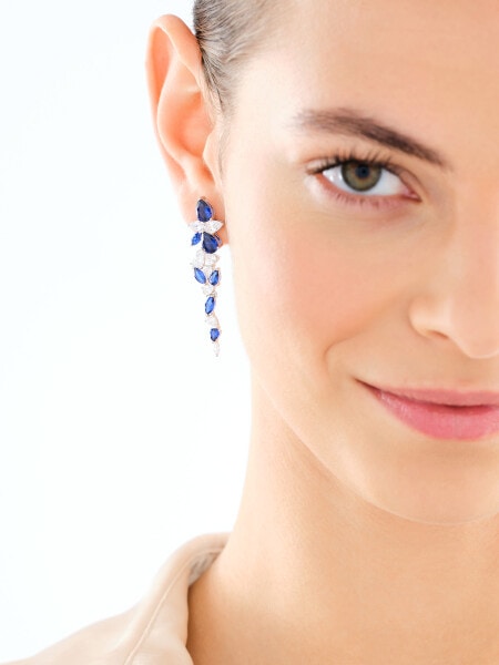 Kolczyki srebrne z cyrkoniami