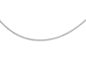 Łańcuszek srebrny - kłos