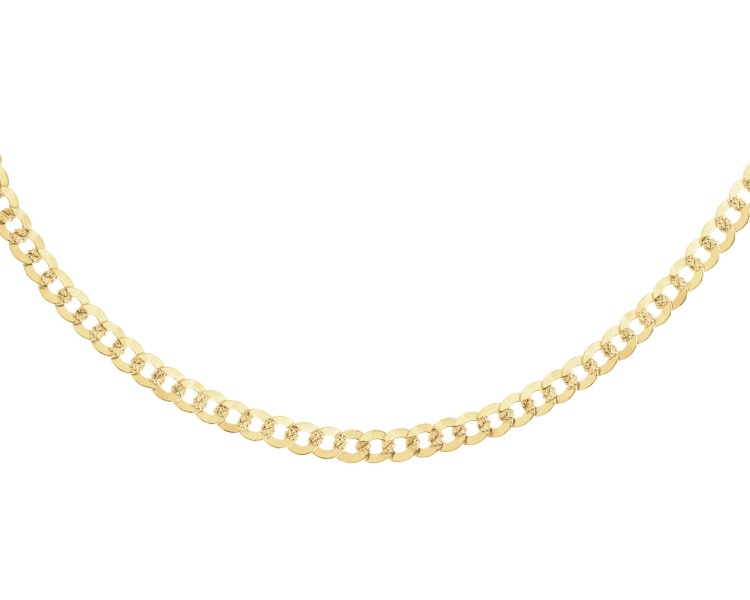 Pozlacený stříbrný náhrdelník - pancer