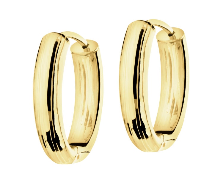 9 K Yellow Gold Earrings
