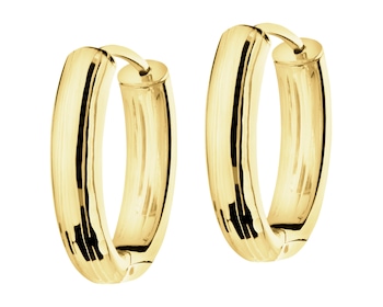 9 K Yellow Gold Earrings