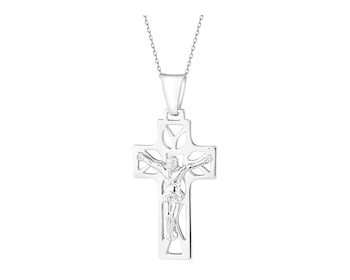 Zawieszka srebrna - krzyż