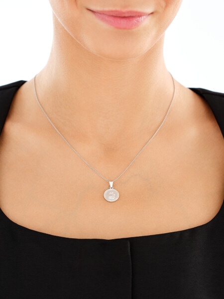 Zawieszka srebrna - medalik Matka Boska Częstochowska