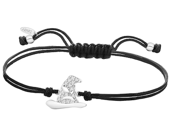 Bransoletka z elementami srebra i cyrkoniami - Harry Potter, Tiara Przydziału, Warner Bros. Discovery