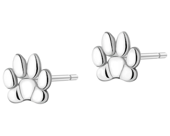 Kolczyki srebrne - łapki