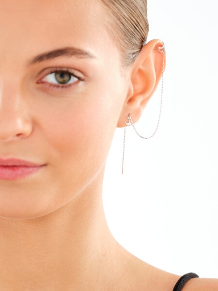 Nausznica srebrna - Księżyc, gwiazda