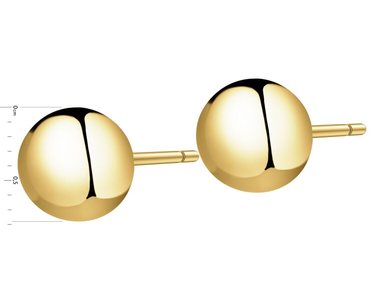 14 K Yellow Gold Earrings