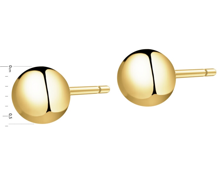 14 K Yellow Gold Earrings