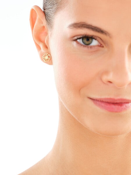 Gold-Plated Silver Earrings 