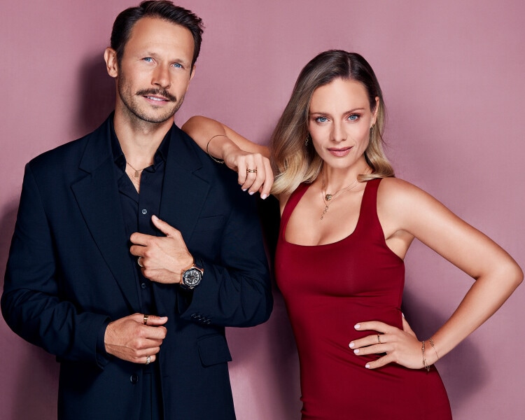 Kolczyki srebrne - serca