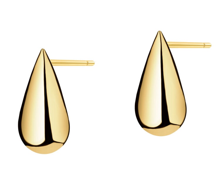 Kolczyki srebrne - łezki