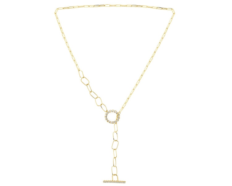 Złoty naszyjnik - koło