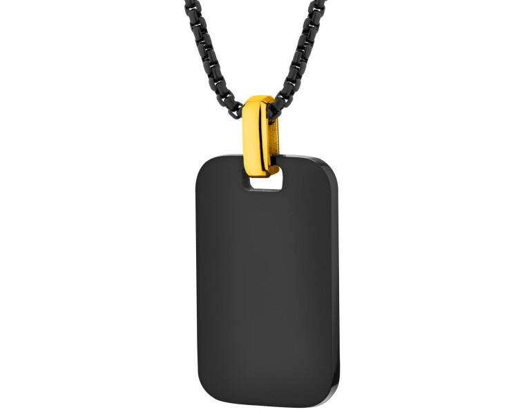 Naszyjnik ze stali szlachetnej