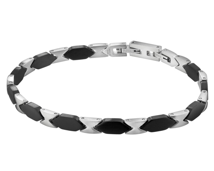 Bransoletka ze stali szlachetnej