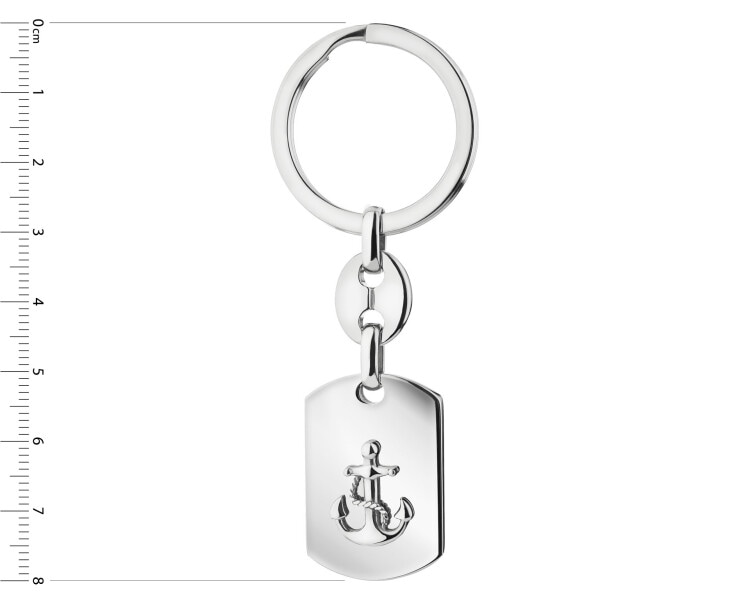 Stainless Steel Keyring 