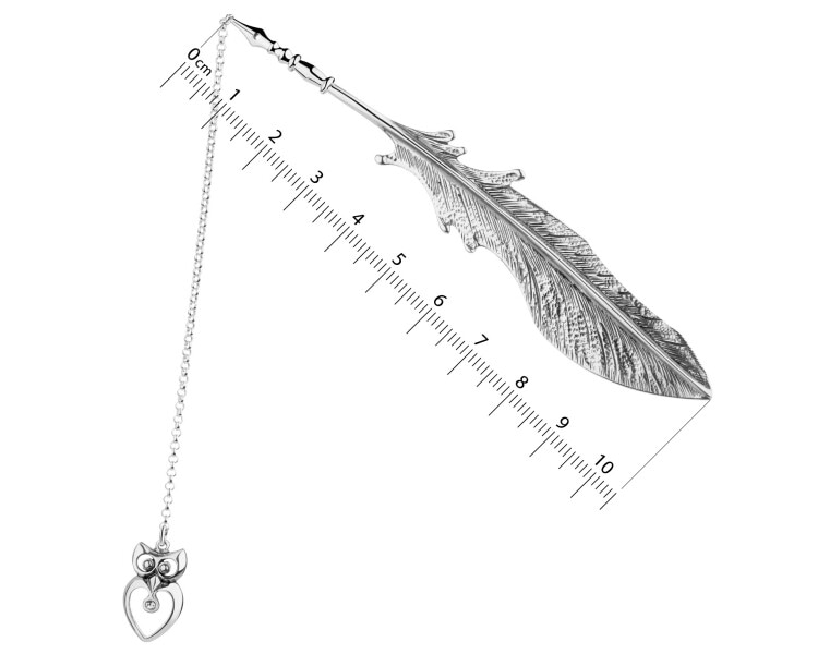 Oxidized Silver Celebration with Cubic Zirconia