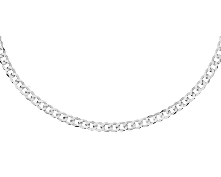 Łańcuszek srebrny - pancerka