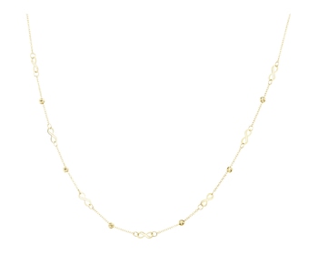 Złoty naszyjnik - nieskończoności