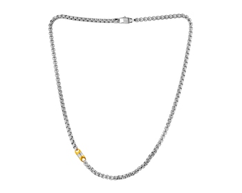 Naszyjnik ze stali szlachetnej