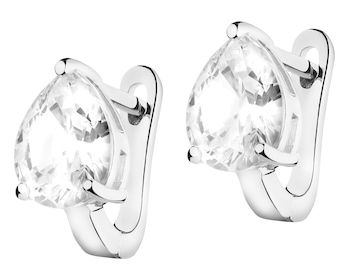 Kolczyki srebrne z cyrkoniami