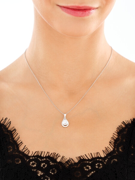 ZawiesAP541-2810zka srebrna z cyrkoniami