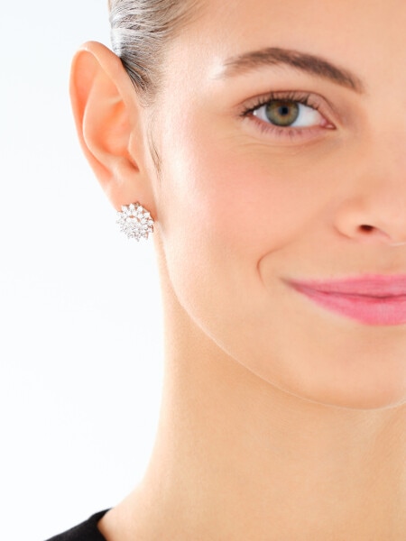 Stříbrné náušnice se zirkony