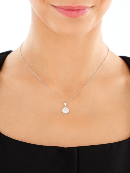 Zawieszka srebrna - medalik Matka Boska