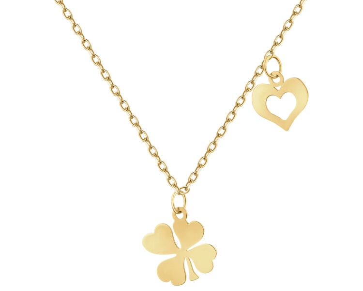 Naszyjnik srebrny - nieskończoność, serce