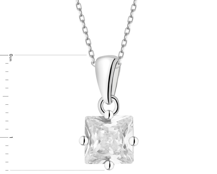 Stříbrný prsten se zirkonem