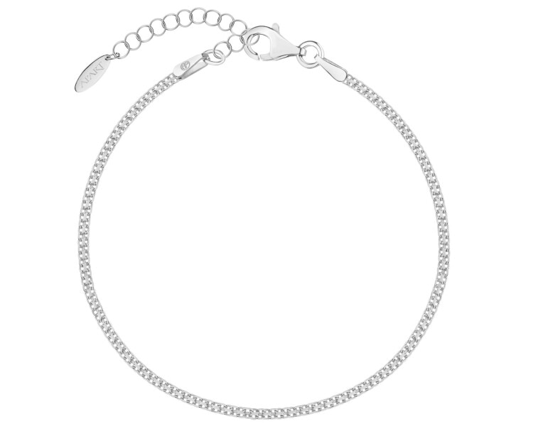 Bransoletka srebrna - bismark