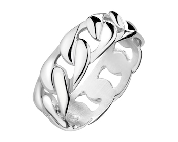 Obrączka ze stali szlachetnej