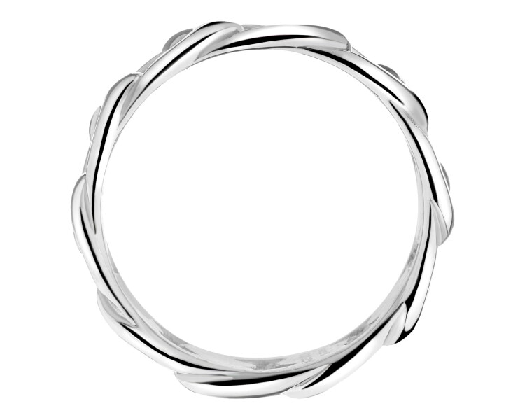 Obrączka ze stali szlachetnej