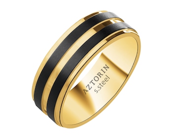 Obrączka ze stali szlachetnej