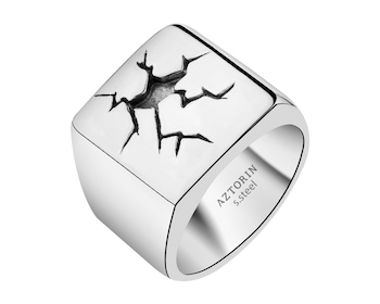 Sygnet ze stali szlachetnej