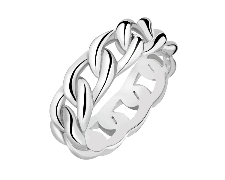 Obrączka ze stali szlachetnej