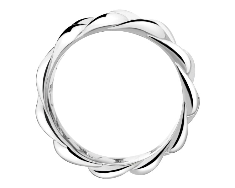 Obrączka ze stali szlachetnej