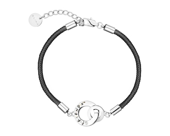 Bransoletka ze stali szlachetnej z cyrkonią i emalią, Friends, Warner Bros. Discovery