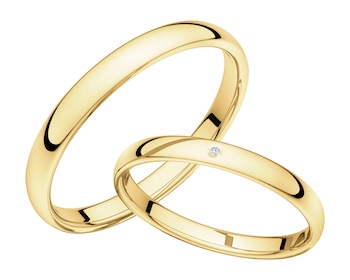 Obrączki z żółtego złota